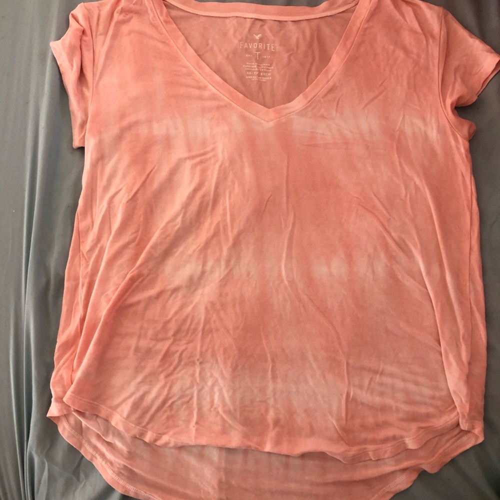 American Eagle tie-dye tee